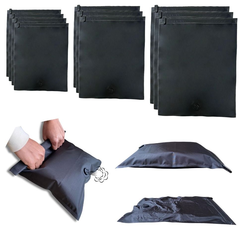 Reusable Bag - ถุงสูญญากาศแบบม้วนมือ ใช้ซ้ำได้ รุ่นใหม่ ประหยัดพื้นที่ กันฝุ่น ถุงสูญญากาศแบบบีบอัด