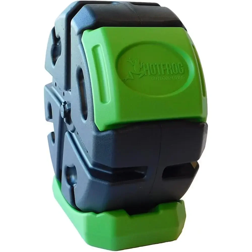 Compost Bin - ถังหมักปุ๋ยในสวนแบบหมุนได้ ช่องเดียว สำหรับใช้ภายนอกอาคาร - ขนาด 19