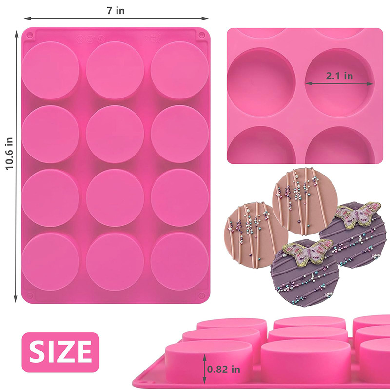 แม่พิมพ์ซิลิโคนทรงกลม 12 ช่อง  - Eco Soap บทวิจารณ์และราคา