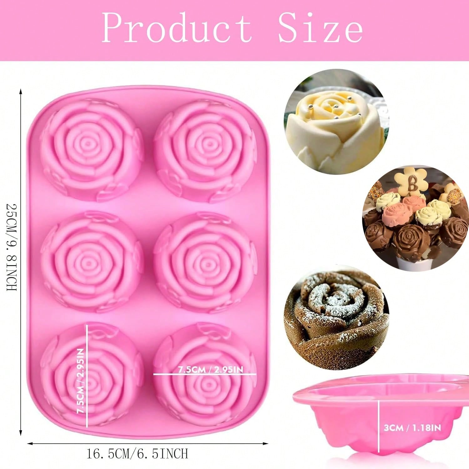BAKER DEPOT แม่พิมพ์ซิลิโคนสำห - Eco Soap บทวิจารณ์และราคา