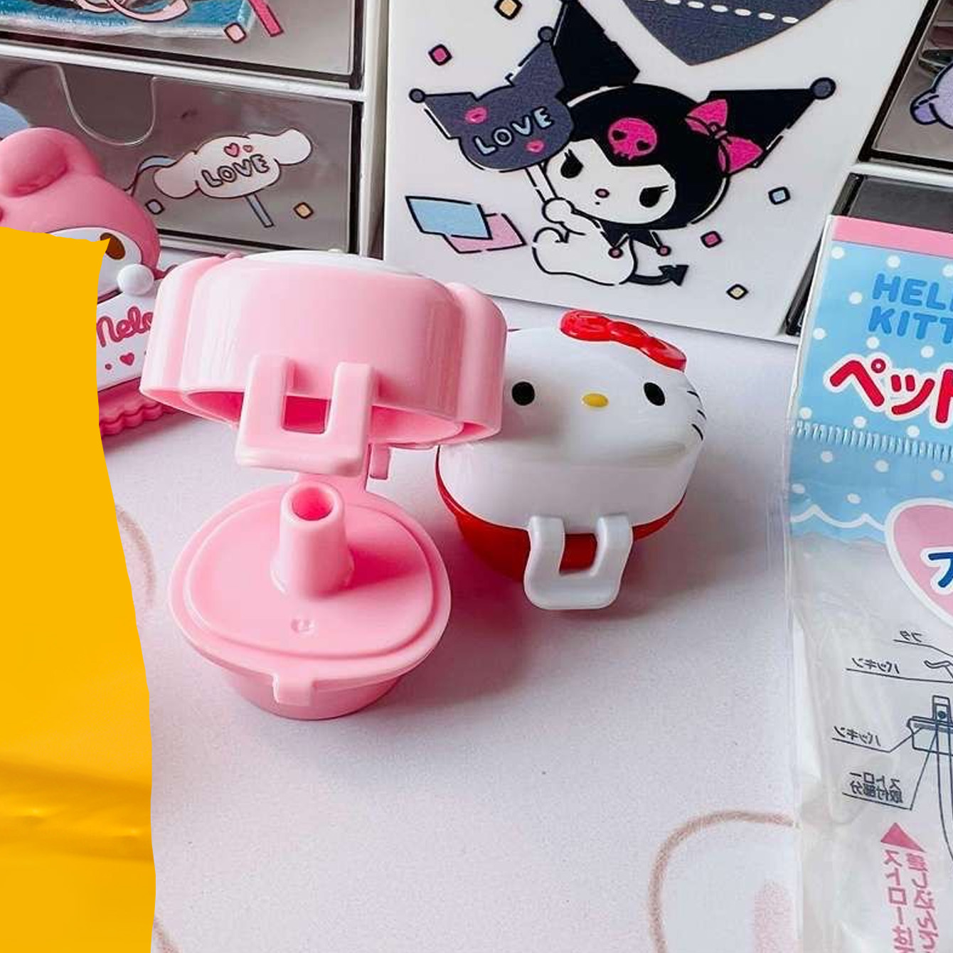 ฝาขวดน้ำแบบใช้ซ้ำได้ Hello Kit - Reusable Straw บทวิจารณ์และราคา