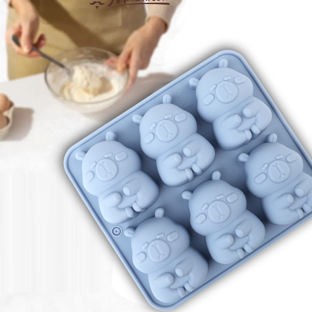 1 แม่พิมพ์ซิลิโคนรูปคาปิบาราสุ - Eco Soap บทวิจารณ์และราคา