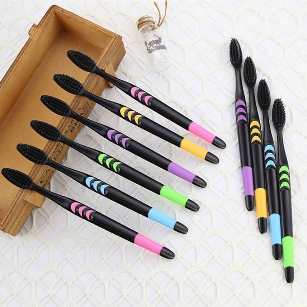 10 ชิ้น แปรงสีฟันขนนุ่ม ถ่านไม - Bamboo Toothbrush บทวิจารณ์และราคา