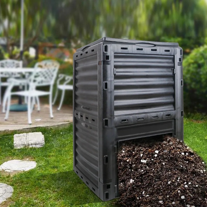 ถังหมักปุ๋ยในสวน กล่องหมักปุ๋ย - Compost Bin บทวิจารณ์และราคา