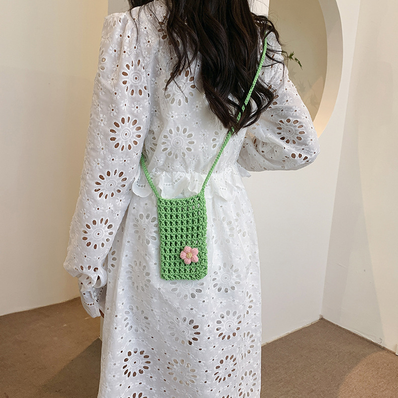 กระเป๋าโทรศัพท์แบบถักลายฉลุอเน - Reusable Bag บทวิจารณ์และราคา