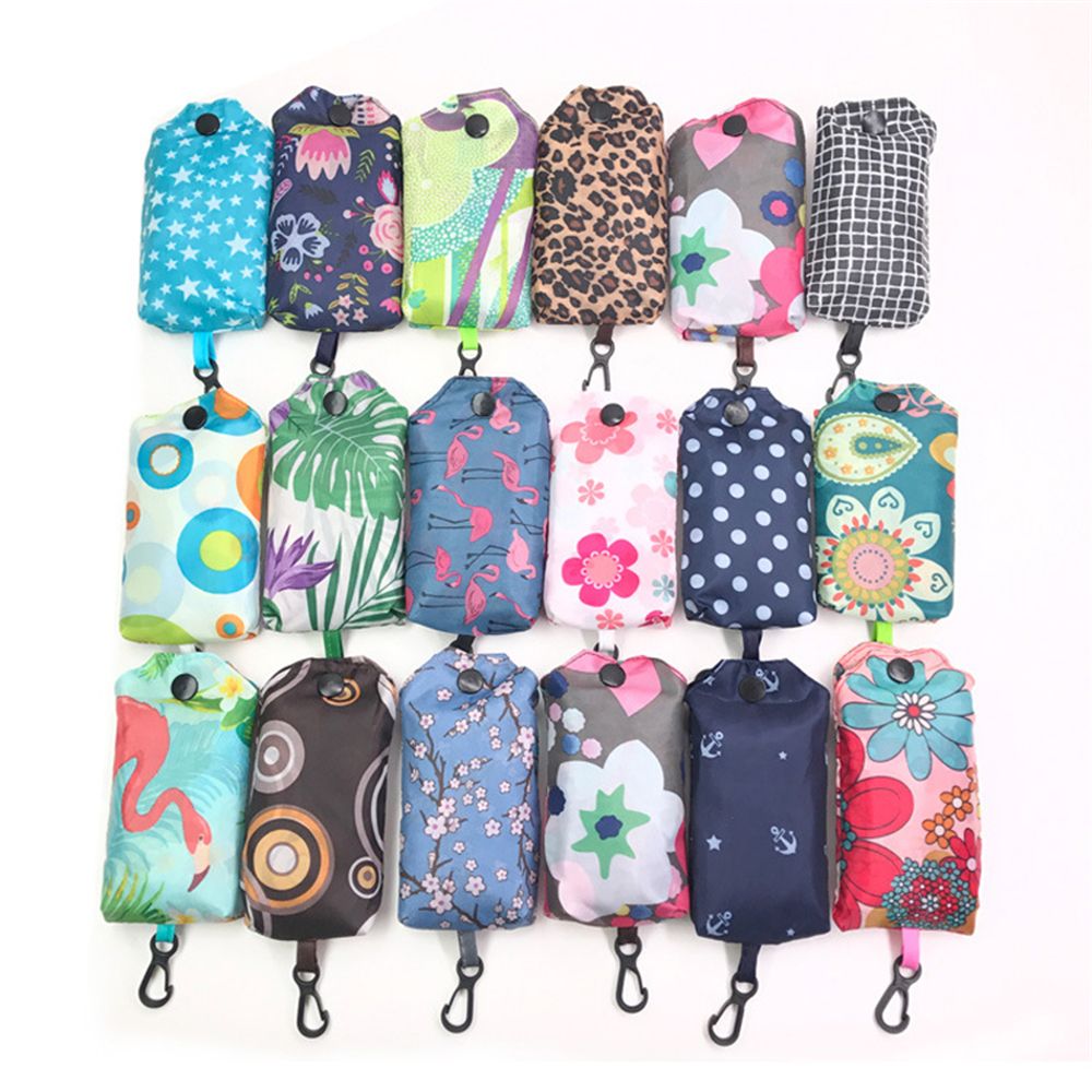 กระเป๋าช้อปปิ้งแบบพับได้ ทนทาน - Reusable Bag บทวิจารณ์และราคา