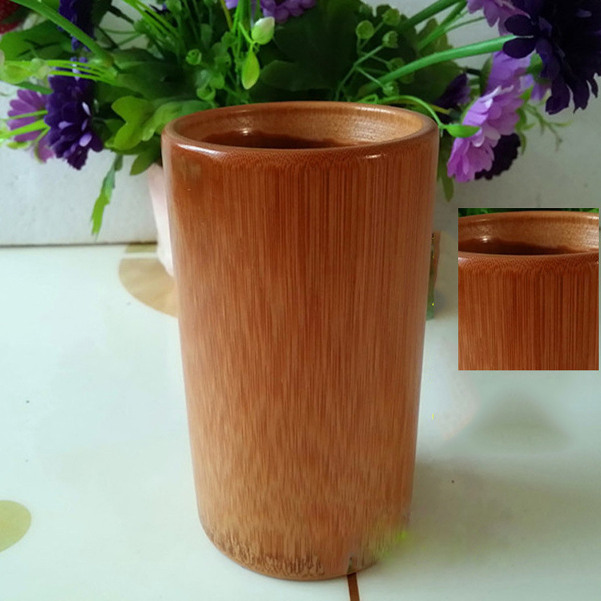 กระบอกเก็บตะเกียบไม้ไผ่ คุณภาพ - Bamboo Cutlery บทวิจารณ์และราคา