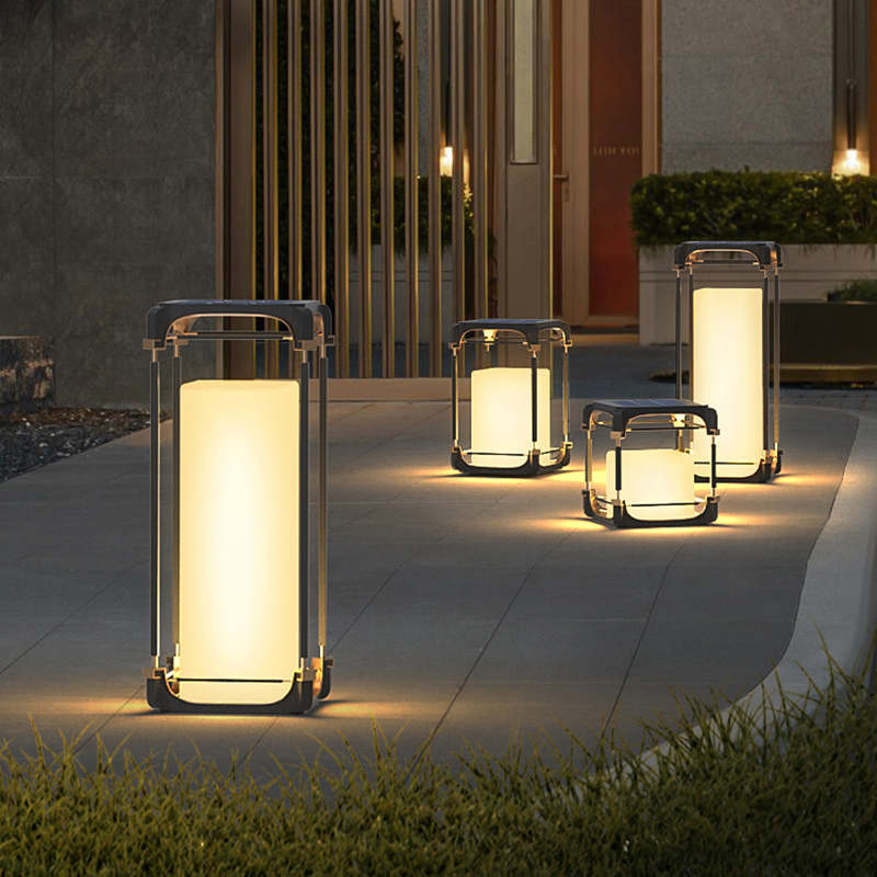โคมไฟตั้งพื้นแบบมีแสงสว่าง โคม - Solar Garden Light บทวิจารณ์และราคา