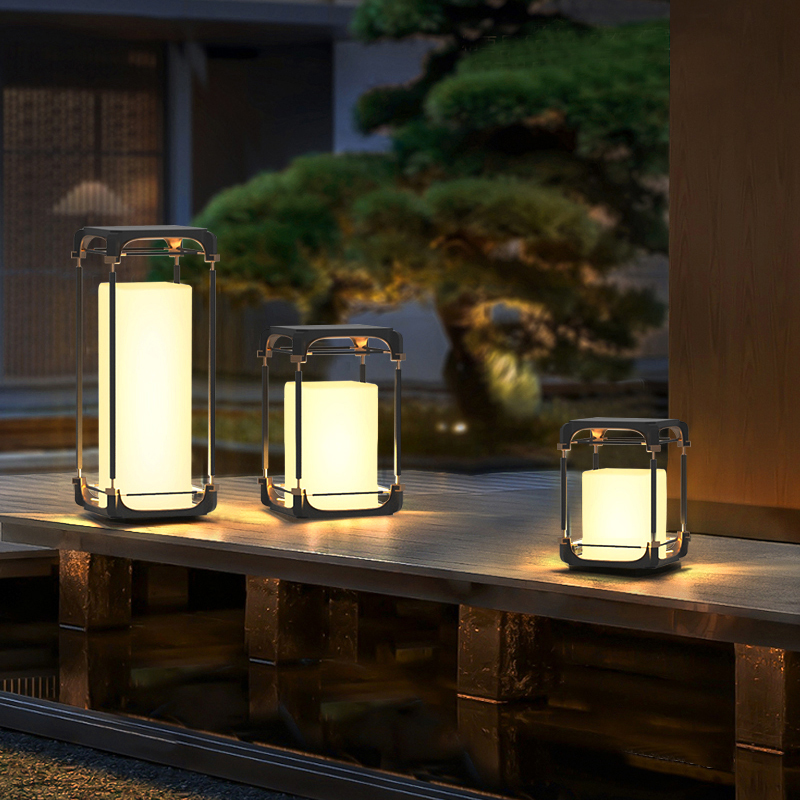 โคมไฟตั้งพื้นแบบมีแสงสว่าง โคม - Solar Garden Light บทวิจารณ์และราคา
