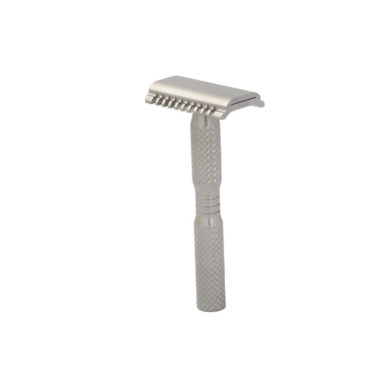 มีดโกนนิรภัยน้ำหนักเบาทำจากไทเ - Safety Razor Handle บทวิจารณ์และราคา