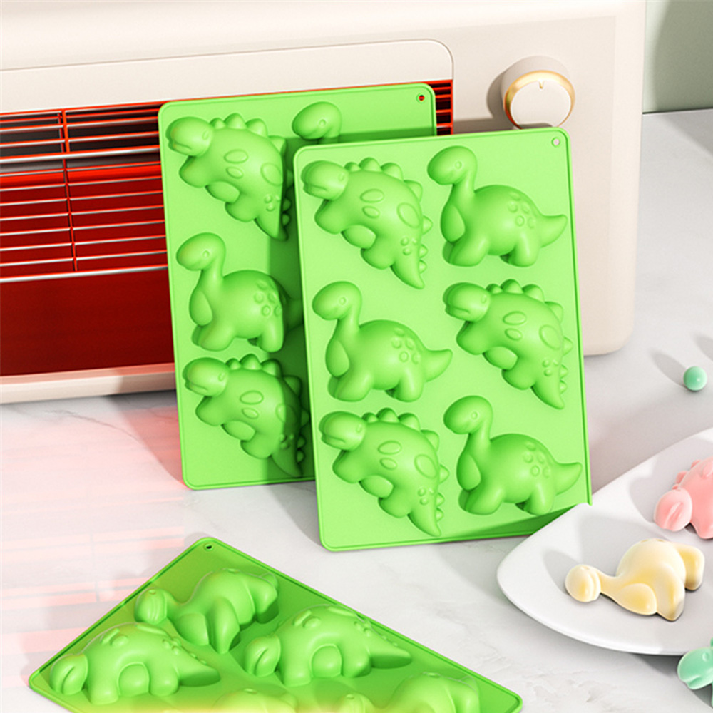 ไดโนเสาร์ซิลิโคนแม่พิมพ์เค้กช็ - Eco Soap บทวิจารณ์และราคา