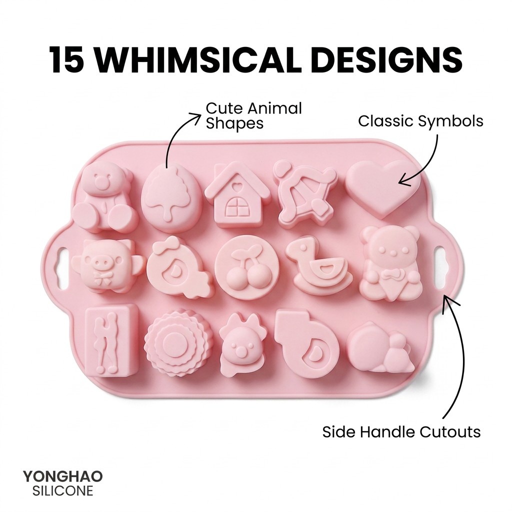 แม่พิมพ์ซิลิโคนลายการ์ตูน 15 ช - Eco Soap บทวิจารณ์และราคา