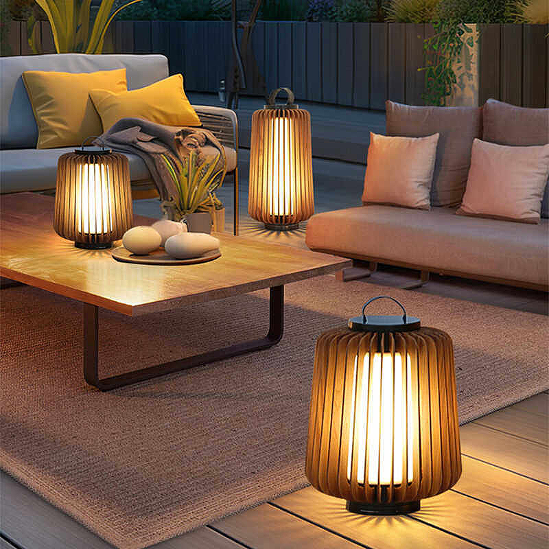 โคมไฟตั้งพื้นเรืองแสง ไฟ LED พ - Solar Garden Light บทวิจารณ์และราคา