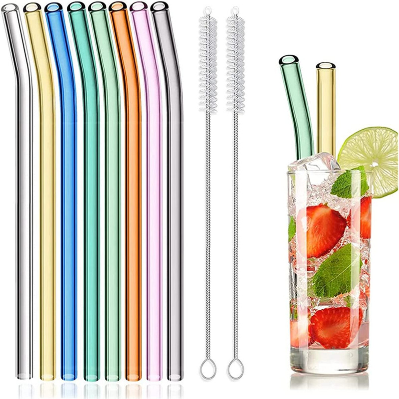 หลอดแก้วแบบใช้ซ้ําได้เป็นมิตรก - Reusable Straw บทวิจารณ์และราคา